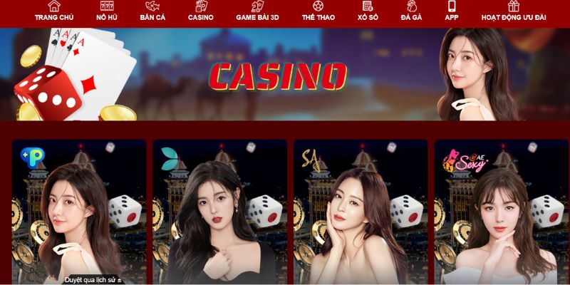 Đôi nét về chuyên mục Casino trực tuyến tại nhà cái