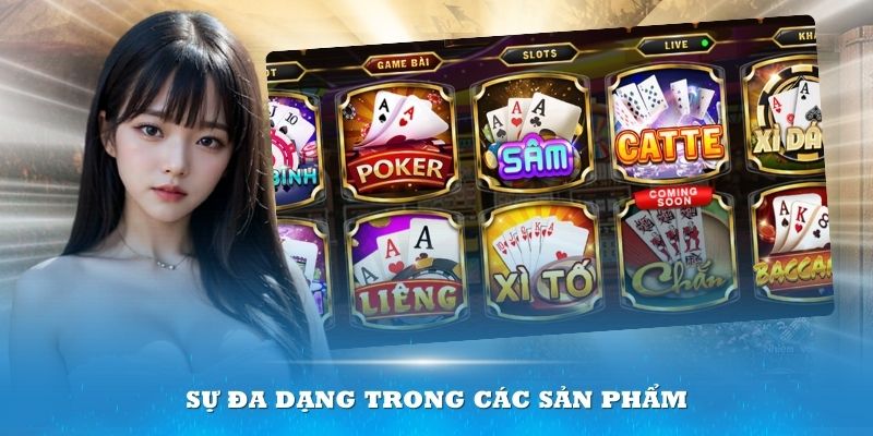 Sự đa dạng trong các sản phẩm tại chuyên mục này là điều hấp dẫn thành viên